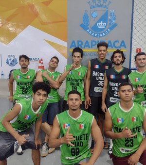 União dos Palmares conquista medalha de prata no circuito alagoano de basquete