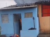 Casa pega fogo em Murici; ninguém ficou ferido