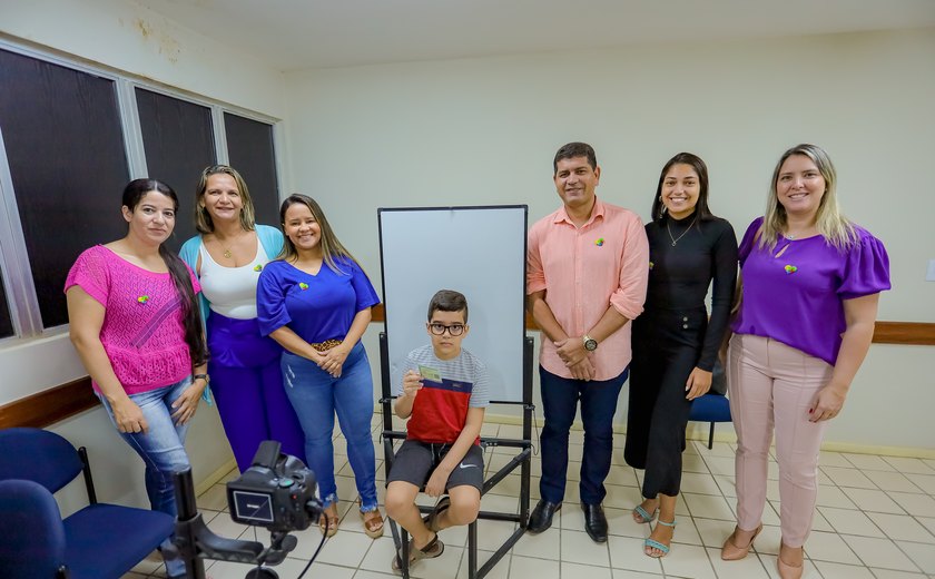 União dos Palmares promove ação coletiva do RG Inclusivo para crianças autistas