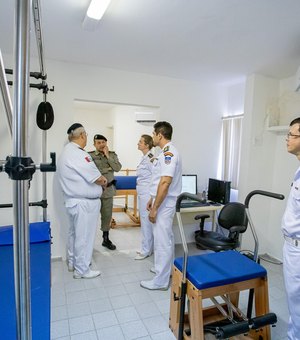 Centro Médico Hospitalar da PM inaugura sala de pilates e recebe ambulância