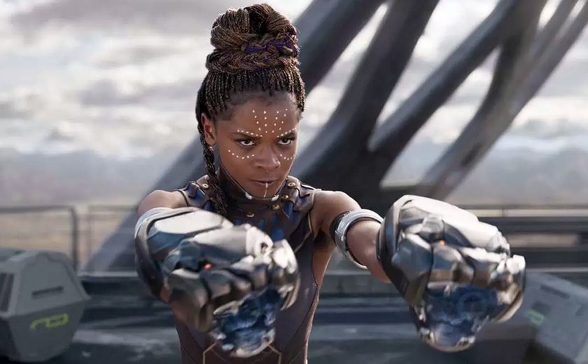 Letitia Wright, a Shuri irmã do rei T'Challa, sofre acidente durante as gravações