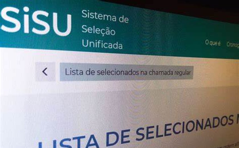 Inscrições para o Sisu terminam nesta sexta-feira (24/2)