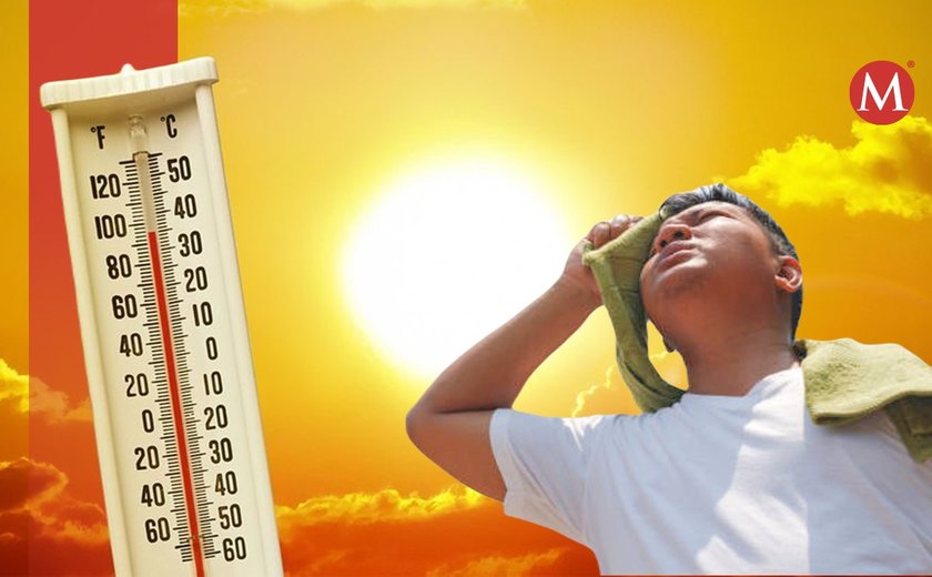 Semarh prevê fim de semana de calor intenso e ventos fortes em Alagoas