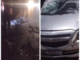 Carro atropela ciclistas na BR-104, em Rio Largo; um morre e três ficam feridos