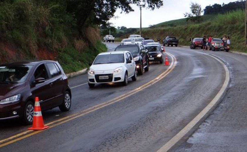 Mais um acidente na 'Curva da Melancia'