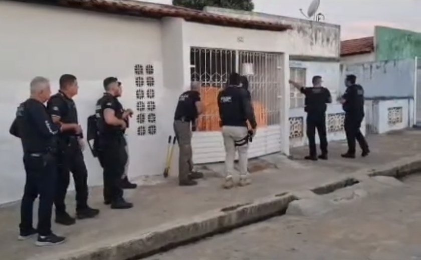 Polícia Civil desarticula organização criminosa em Alagoas em operação de grande escala