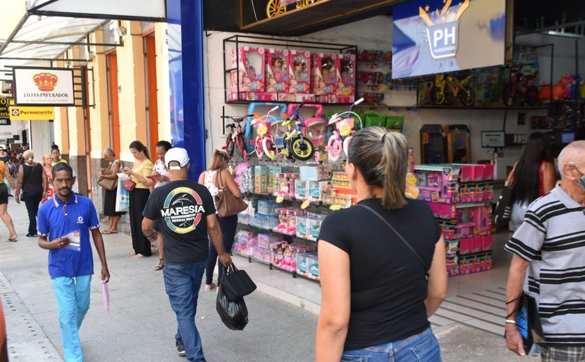 Centro de Maceió abre em horário especial no dia 12 de outubro; confira