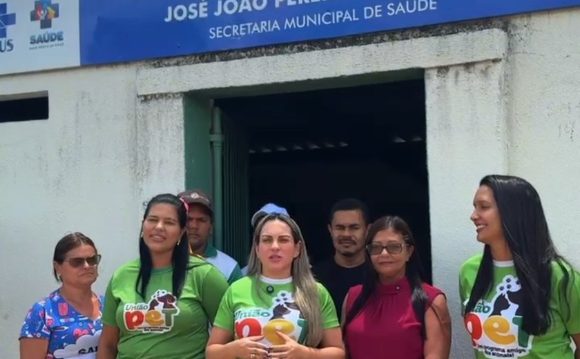 Primeira-Dama de União dos Palmares anuncia novas ações de castração para pets sob cuidados de tutores baixa renda