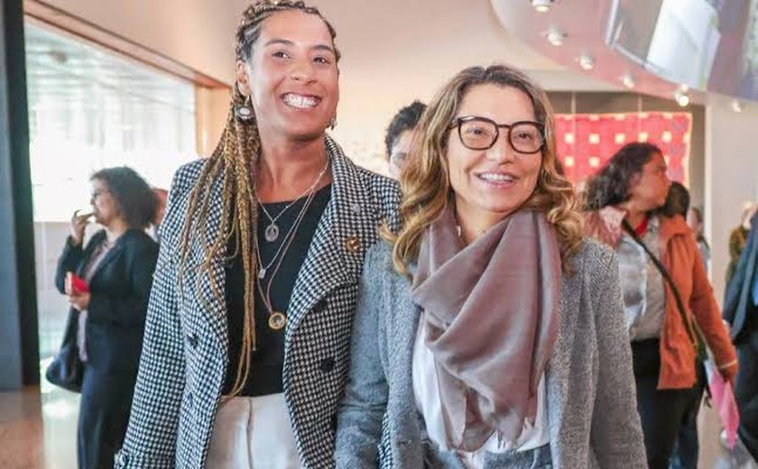 Janja e Anielle Franco cumprem agenda em Alagoas