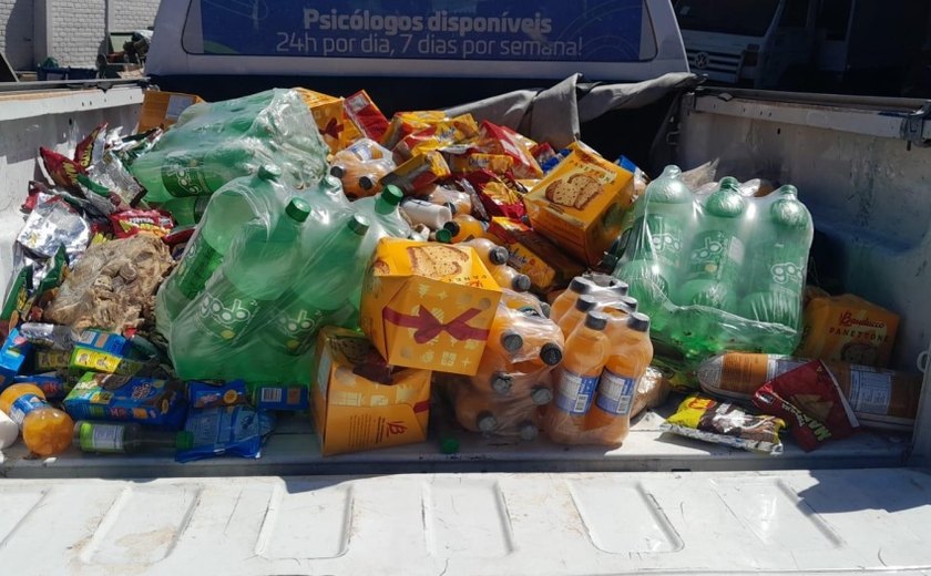 Vigilância Sanitária apreende 500 kg de alimentos impróprios em feira de Maceió