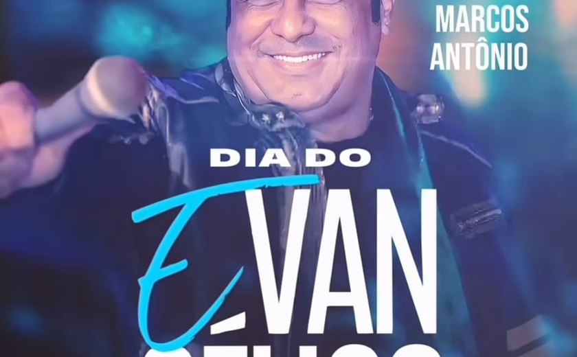 São José da Laje se prepara para o Dia Municipal do Evangélico com show de Marcos Antônio
