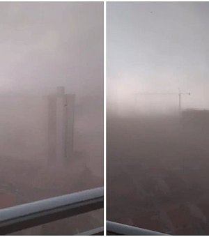 Manaus enfrenta tempestade de areia após período de calor, seca, fumaça e vendaval