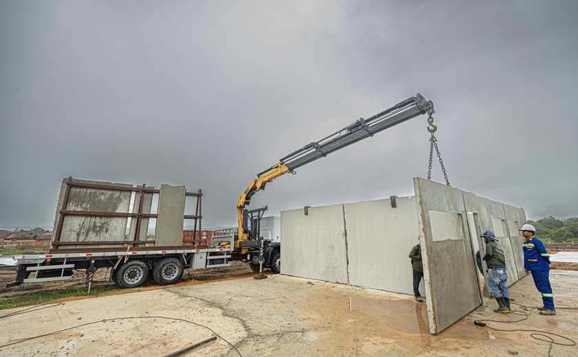 Governo de Alagoas acelera obras da nova Escola do Coração em Ibateguara