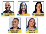 Conselheiros Tutelares  eleitos em Branquinha neste domingo (1)