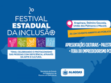 União dos Palmares vai receber o 2º Festival Estadual da Inclusão no dia 30 de julho