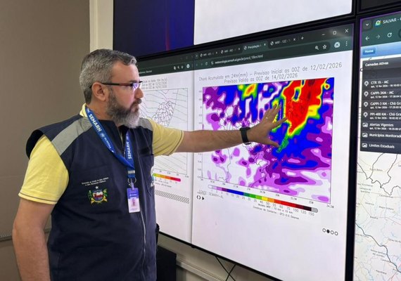 Alagoas entra em estado de atenção devido à previsão de chuvas e ventos até sexta-feira (24)