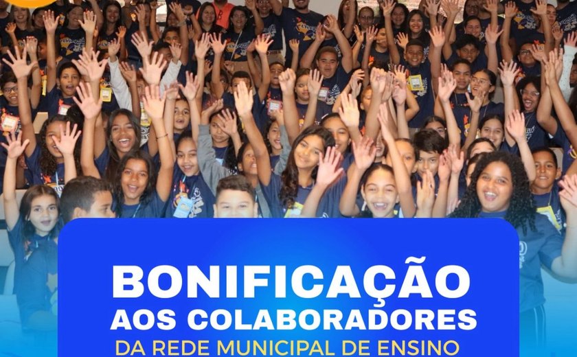 Prefeitura de São José da Laje anuncia bonificação para profissionais da educação da rede municipal