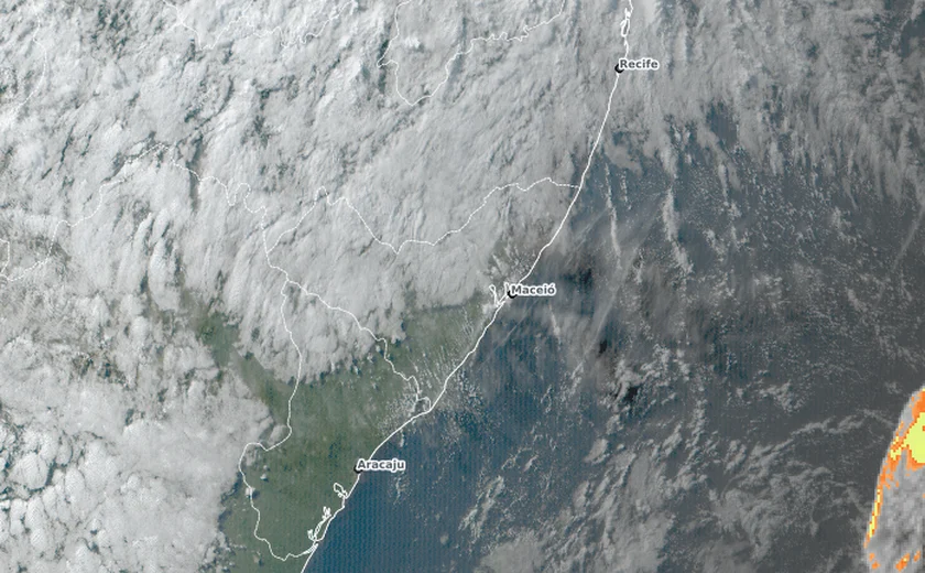 Alagoas deve ter chuvas isoladas nesta sexta-feira