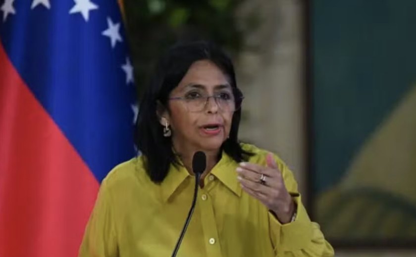 Delcy Rodríguez, vice presidente, diz que Venezuela vai se defender dos EUA: 'nunca seremos colônia de outro país'