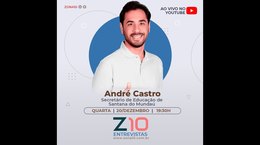 Z10 ENTREVISTAS: Secretário de Educação de Santana do Mundaú, André Castro