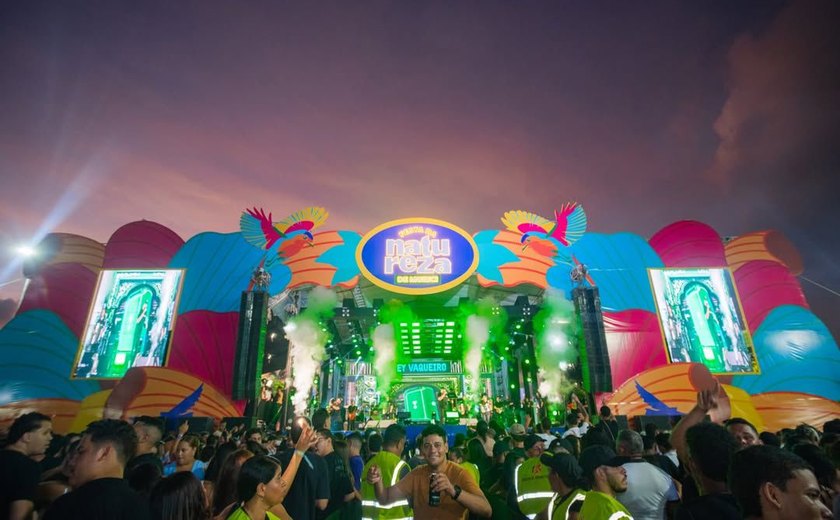 Festa da Natureza 2025 movimenta Murici com atrações de peso da música nacional