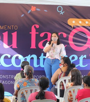 Primeira-Dama de União dos Palmares lidera movimento de empoderamento feminino nas comunidades