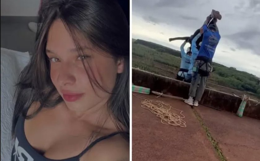 Jovem morre ao saltar de ponte sem corda de segurança; três são presos