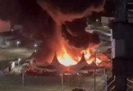 Incêndio atinge circo do humorista Tirulipa em Natal