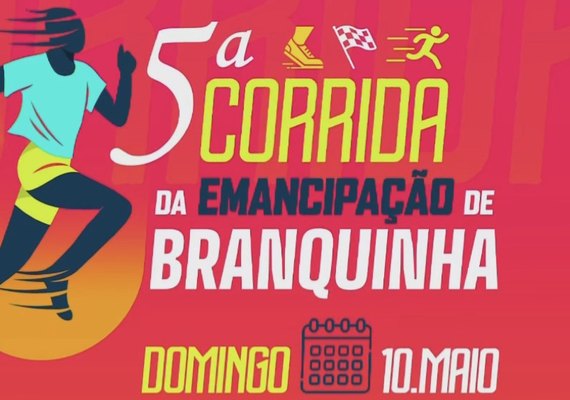 5ª Corrida da Emancipação de Branquinha abre inscrições na próxima segunda-feira