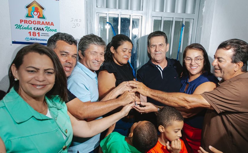 Ibateguara entrega mais uma casa pelo programa Minha Casa Nova e chega a 181 unidades entregues