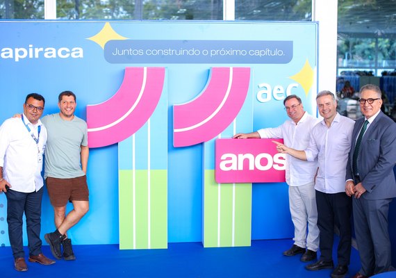 Papel de Renan Filho na atração da AeC é destacado em celebração de 11 anos