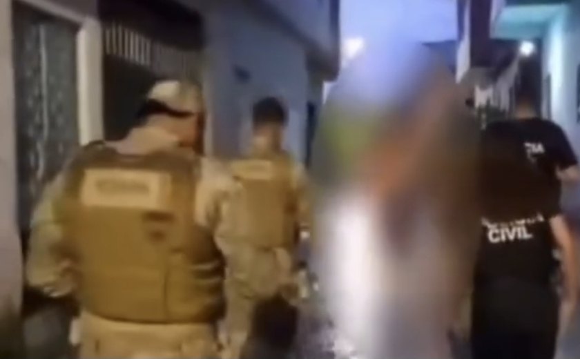 Operação prende suspeito em Maceió por crimes contra crianças e adolescentes
