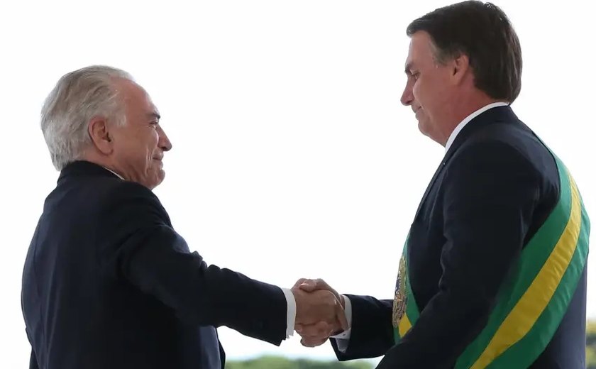 Michel Temer decide apoiar Bolsonaro e Tarcísio no segundo turno