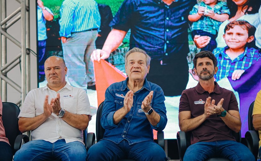 Partido Democrático Trabalhista (PDT) realiza ato de filiação sob presença do vice-governador Ronaldo Lessa