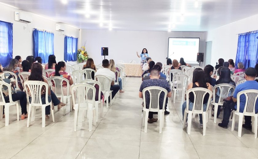 Saúde de Palmeira dos Índios realiza formação para profissionais do programa Busca Ativa Escolar