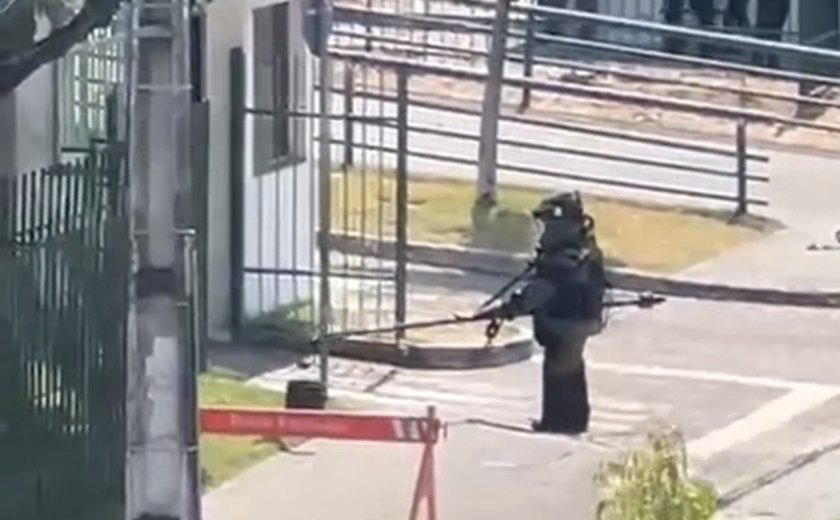 Suspeita de bomba próximo ao Fórum Clóvis Beviláqua mobiliza Esquadrão Antibombas em Fortaleza