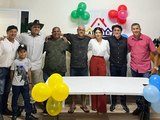 Paulinho participa de reunião de posse da nova diretoria da Associação dos moradores dos recantos e região, em Satuba