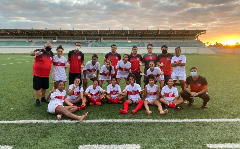 CRB goleia o Atlético Alagoano e vai à final do Estadual Feminino: 7 a 0