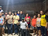 Junior Menezes e Nenzinha comparecem a reunião para firmar apoio aos moradores do Newton Pereira