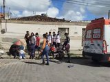 Estudante é atropelada por motocicleta a caminho da escola em Arapiraca