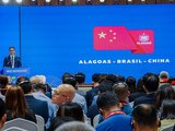 Paulo Dantas discursa para investidores e afirma que Alagoas e o Brasil estão abertos para o mundo