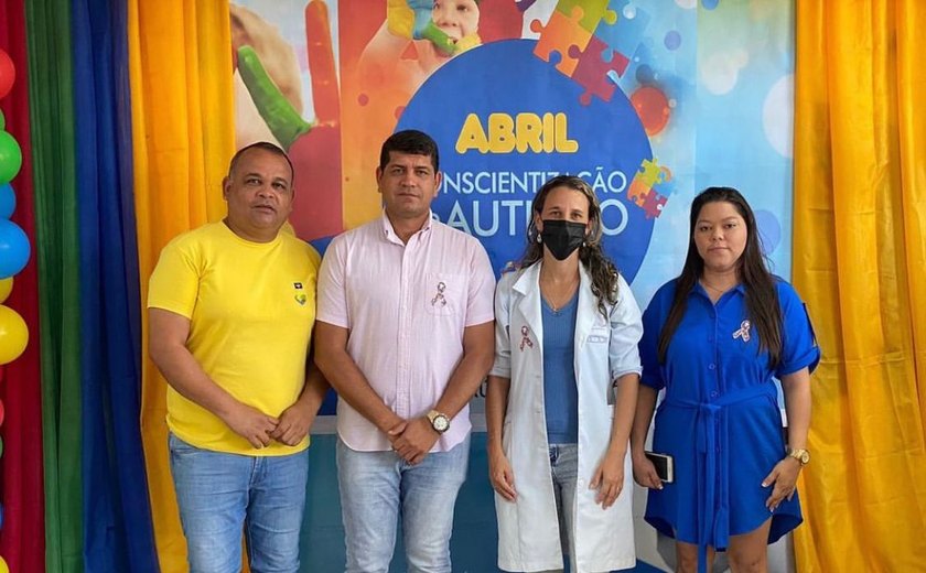 Vereador Nenzinha participa de palestra de conscientização sobre o autismo