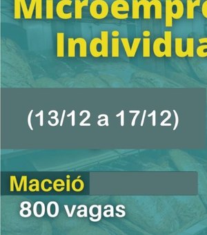 Pré-inscrições para curso de MEI começam nesta segunda-feira (13)