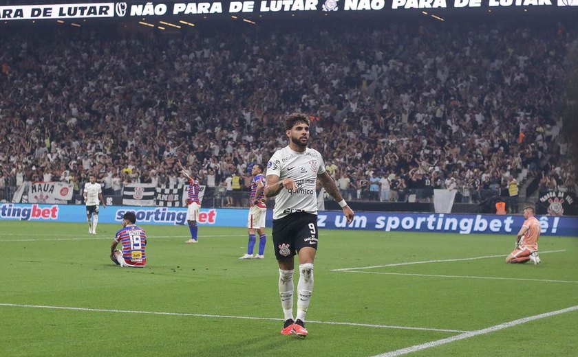 Corinthians e Fortaleza empatam no primeiro jogo da semifinal da Sul-Americana