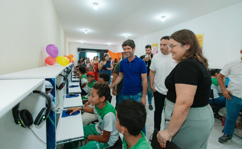 Prefeito Júnior Menezes inaugura Polo de Aprendizagem em União dos Palmares