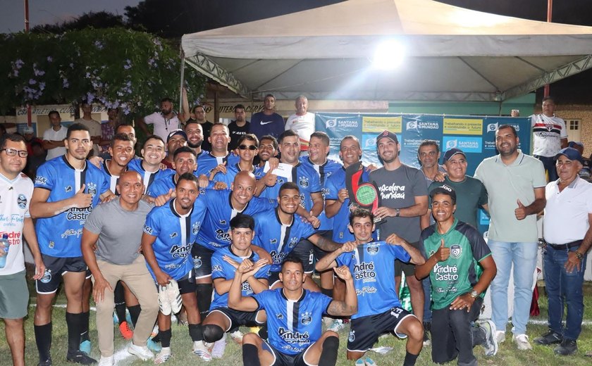 Prefeitura de Santana do Mundaú realiza grande final da Copa Manoel Ferreira Neto