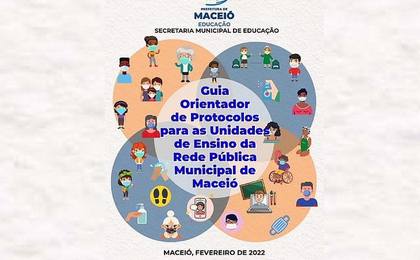 Prefeitura de Maceió oferta guia de orientações para cumprimento de protocolos no retorno escolar