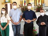 Paróquia Senhora Sant’Ana se despede do padre Lourenço Jr e acolhe o padre Cícero