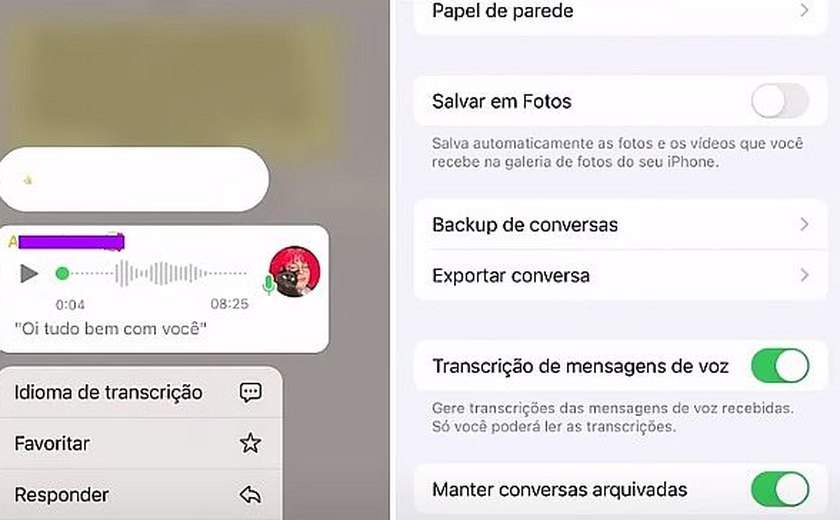 WhatsApp liberou: veja como fazer para transformar mensagem de voz em texto