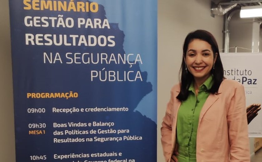 Alagoas é destaque durante evento em São Paulo por políticas para redução da violência